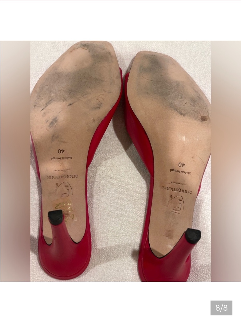 Anonymous Copenhagen Leather Heel 
Mules SIZE:EU 40 - Picture 6 of 6